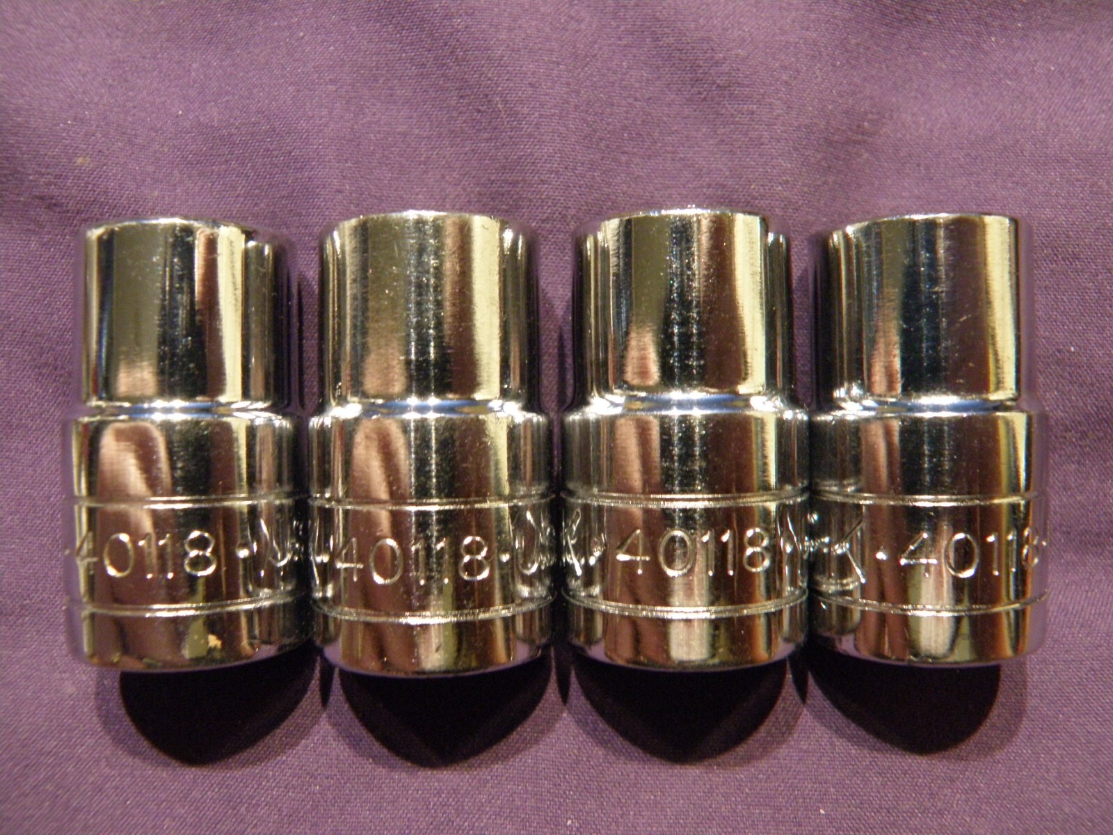 S-K 1/2″ Drive, 6 Point, 9/16 Shallow Socket. 40118 Exc. Condition. $8.00 ea.