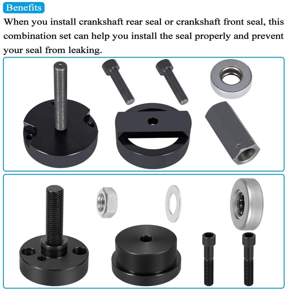 Crankshaft Front & Rear Main Seal Installer Tool 303-1259 303-770 for Ford 6.4L