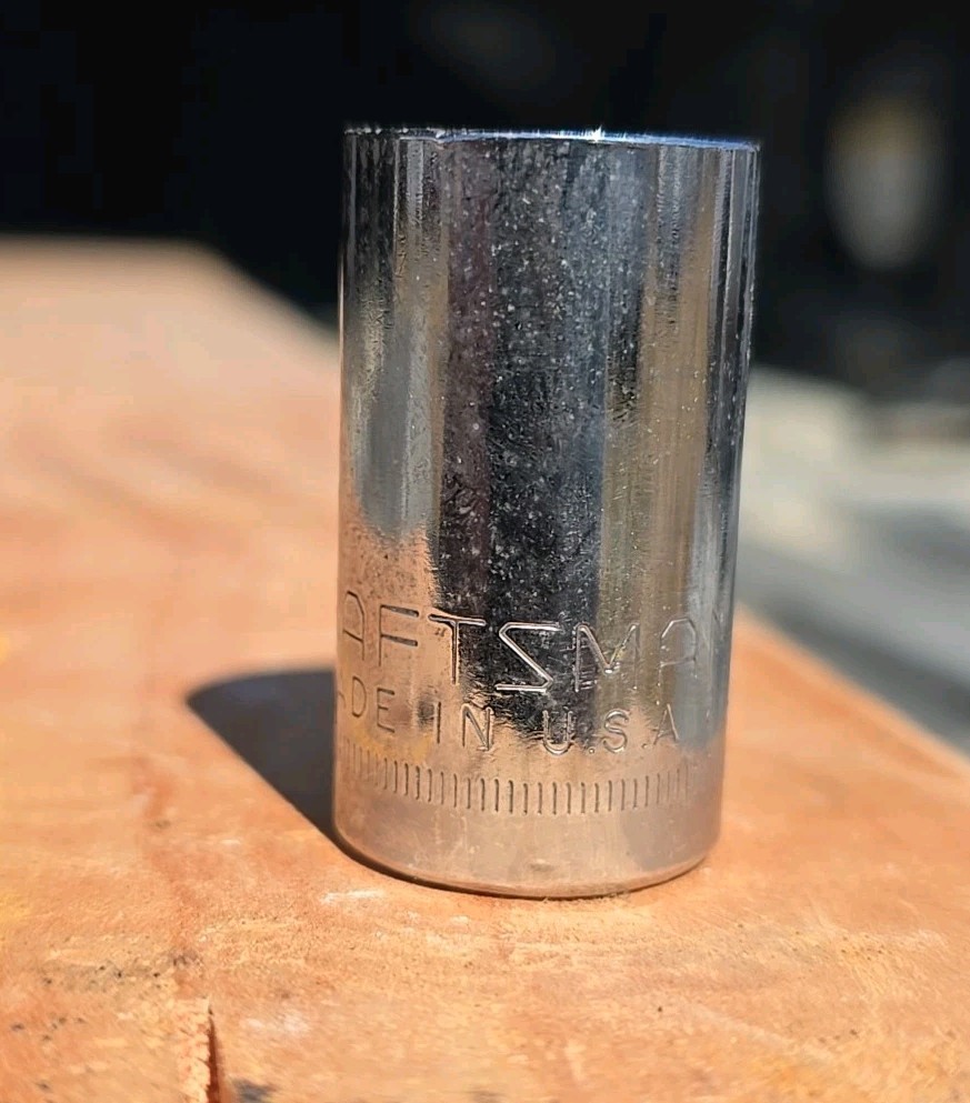 Craftsman 15mm Socket 12 Point 1/2″ Drive G 44236