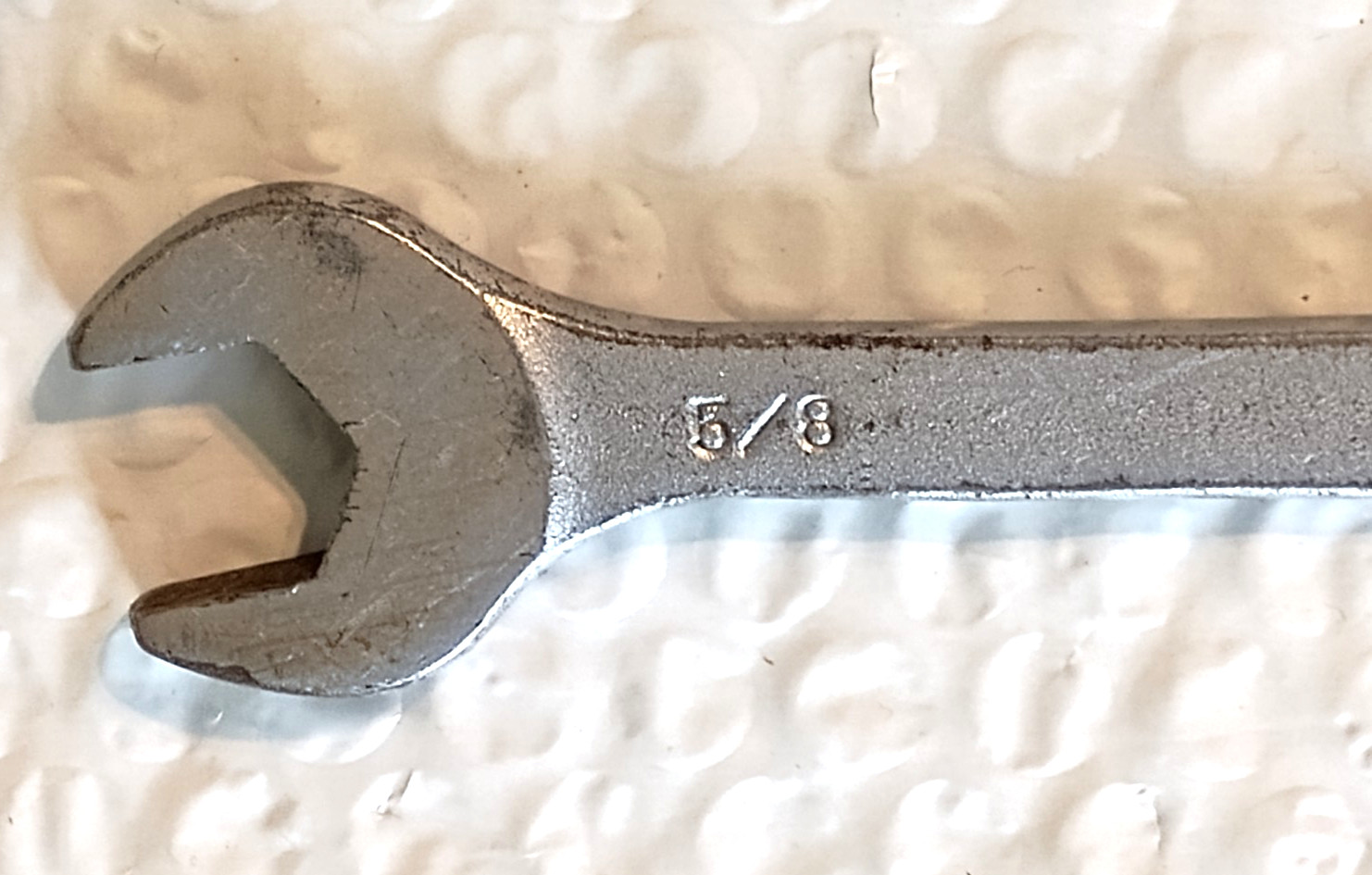 CORNWELL TOOLS USA EW1820, 9/16″ x 5/8″ DBL. OPEN – END WRENCH, 7.25″ LONG.