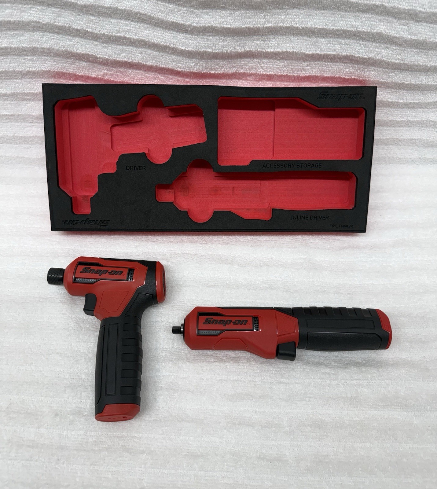 Snap On Tools CTNN13KF Nano/Axcess Tool Kit Red 1/4drive 2pc (No Charger)