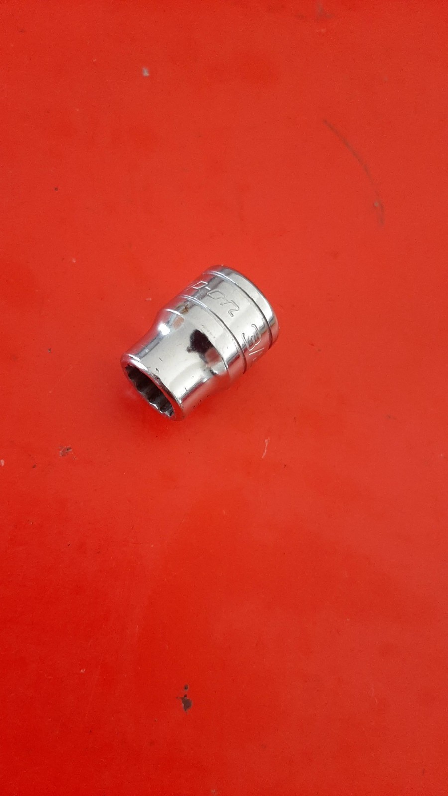 Snap-on Tools F121 3/8″ Shallow Socket 3/8″ Drive 12pt Point USA Engraved 325