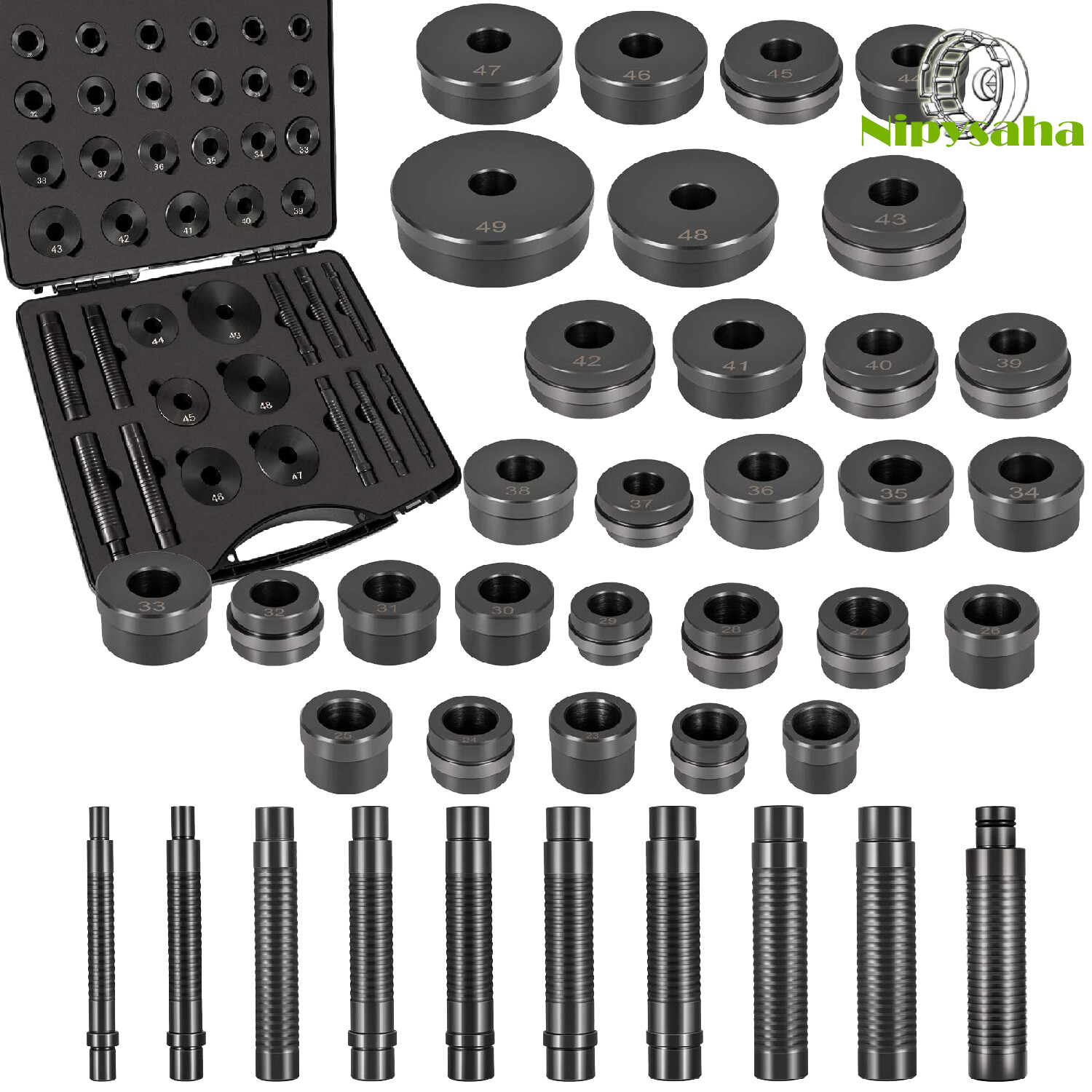 T-0220-39 Master Bushing Driver Set for Chrysler GM Ford Transmissions Bearing