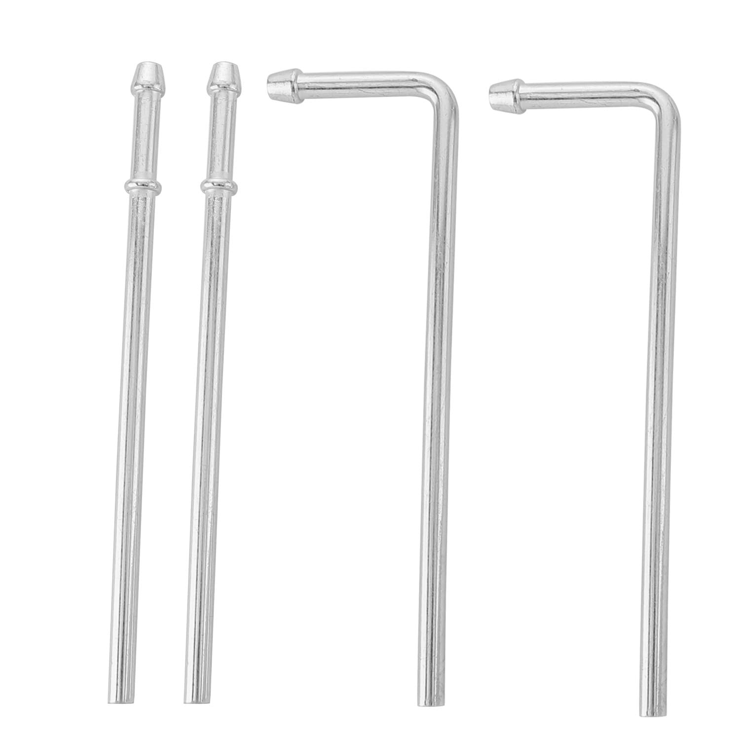 Exhaust Hanger Rods HeavyDuty Steel 4 Pcs for Vehicle Repair