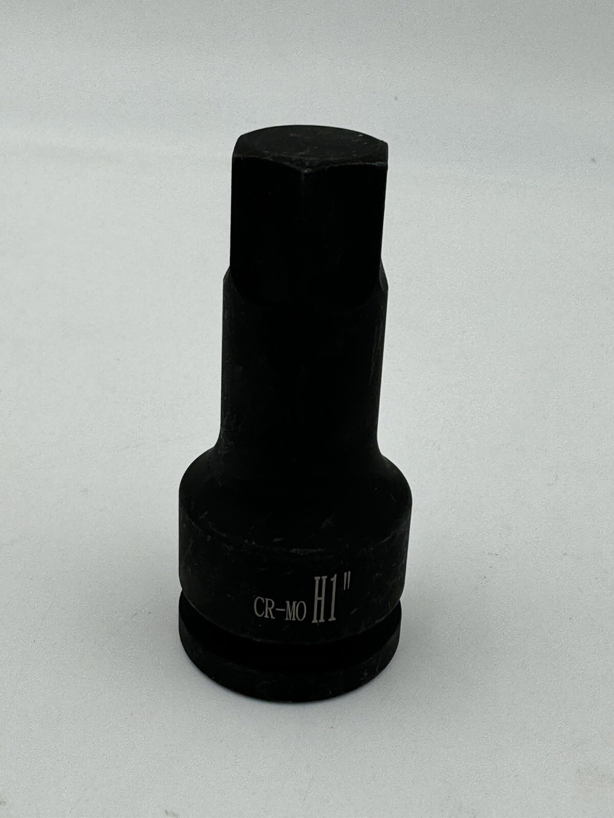 EGA Master 1″ Dr 3/4″ Hexagonal Impact Socket Bit CR-MO Black Finish Protection