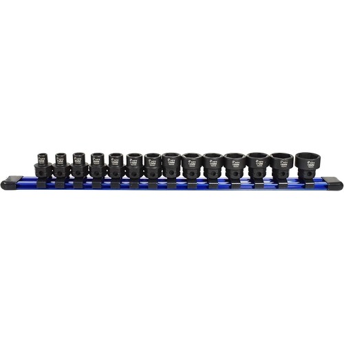 Astro Pneumatic 78314 Nano Impact Socket Set, 3/8″ Drive, 14-Piece Metric