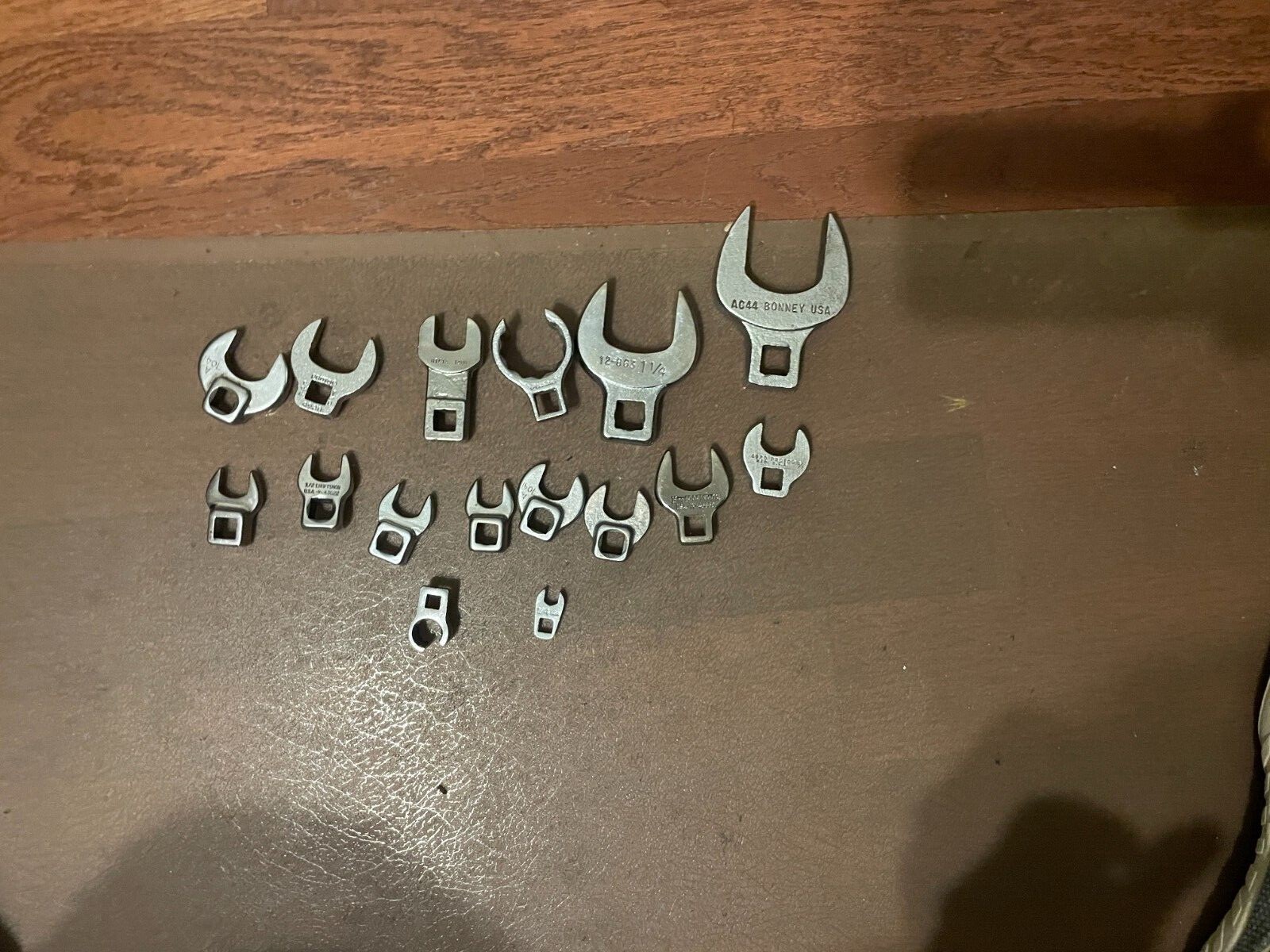 Various Sizes USA Brands Crowfoot Open End Wrenches Bonney, Proto, Armstrong,KAL