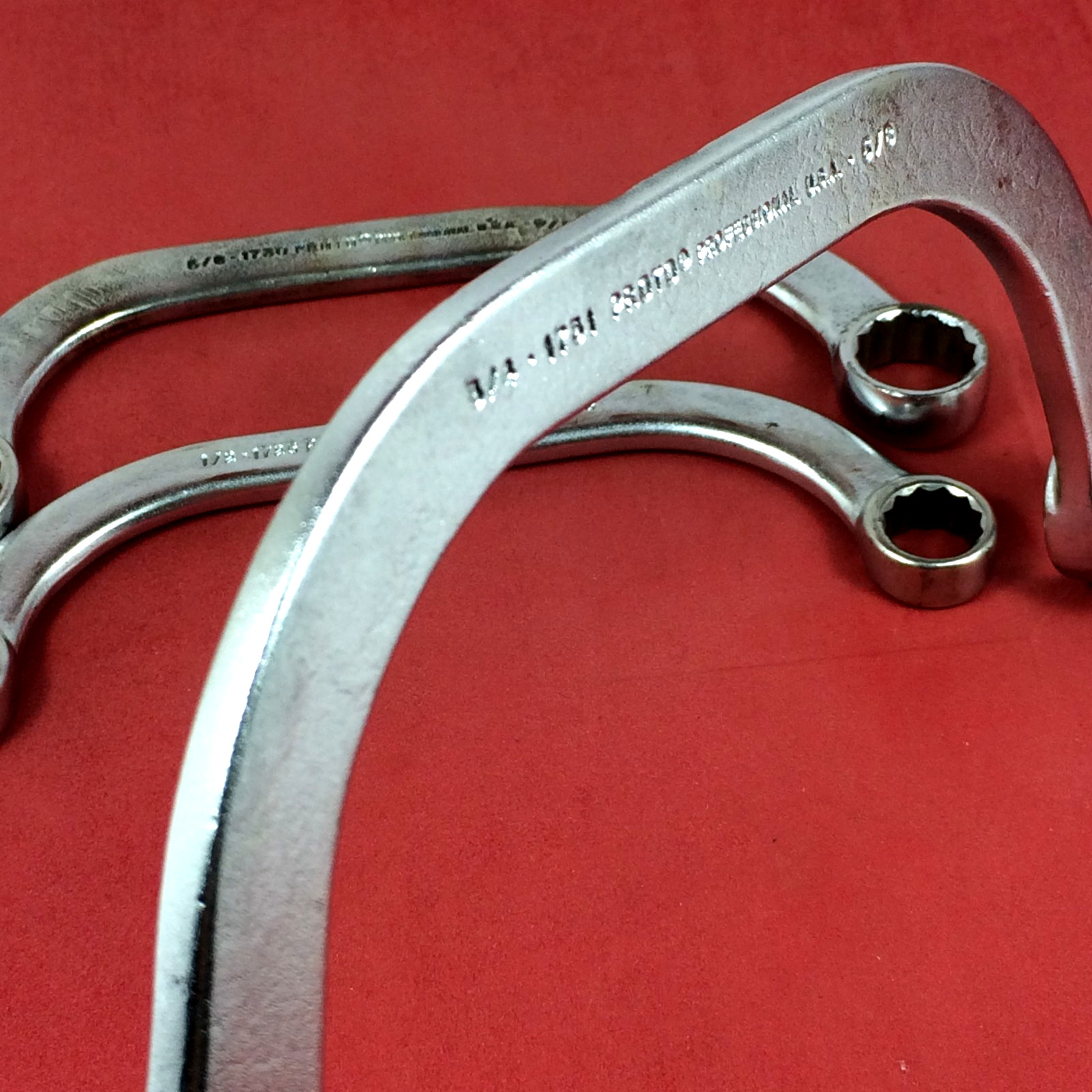 PROTO Professional 7/16″-3/4″ Half-Moon Obstruction Wrench Set 1725 1730 1731