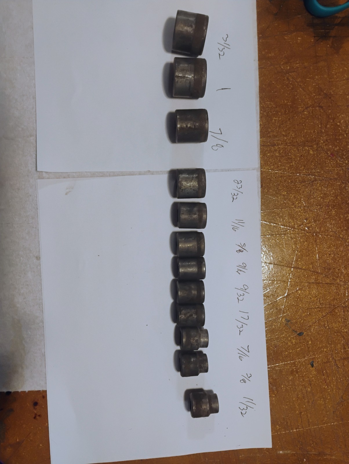 12 Point Vintage Sockets