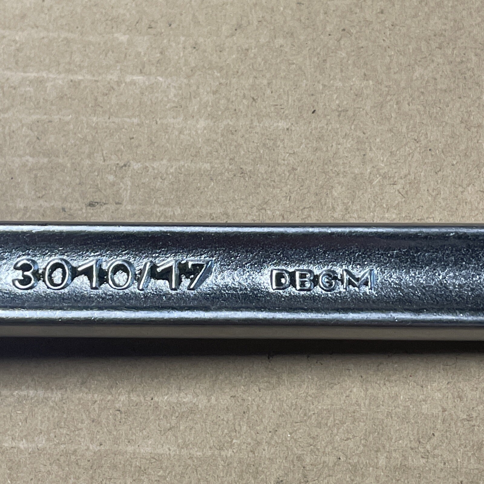Mercedes 110 589 01 01 00 Valve Adj Wrench 17mm Open End Stahlwillie 3010/17