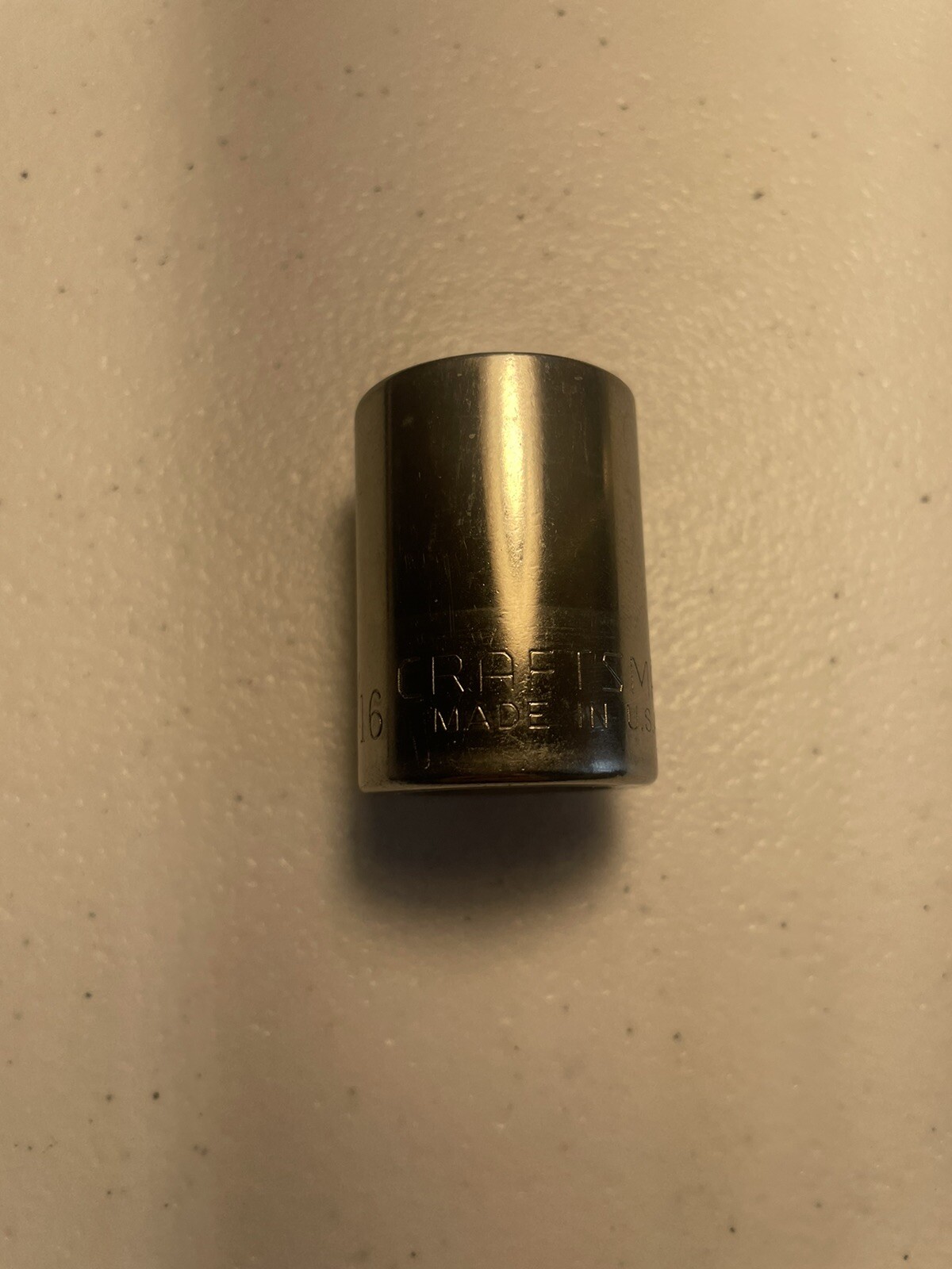 CRAFTSMAN 1/2-in Drive Standard (SAE) 13/16-in Shallow Socket (1-Piece)