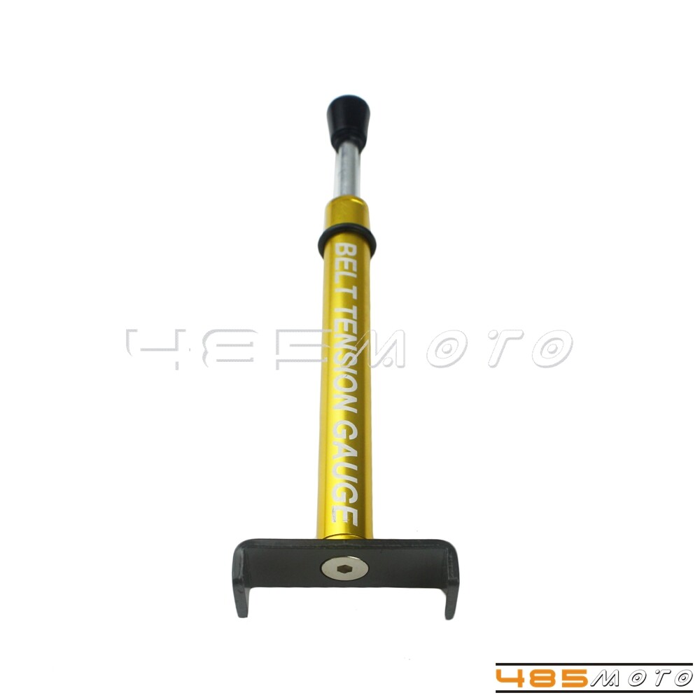 Gold Belt Tension Gauge For Harley Belt Driver Bike Adjusting Belt Tension Tool