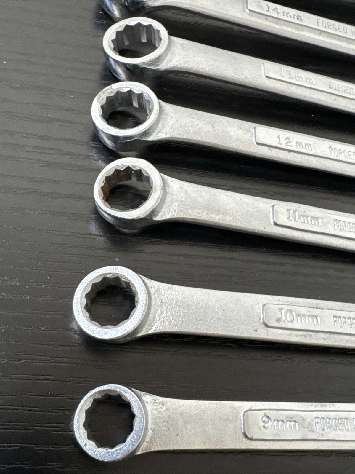 Craftsman USA V VV Metric Combination Wrench 11 Pc Set 12Pt 6mm Up To 17mm Read