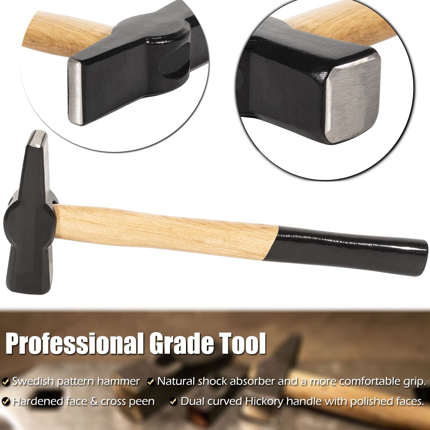 Blacksmiths’ handmade Hammer Replaces for 0000811-1000 Blacksmith Forging Tools