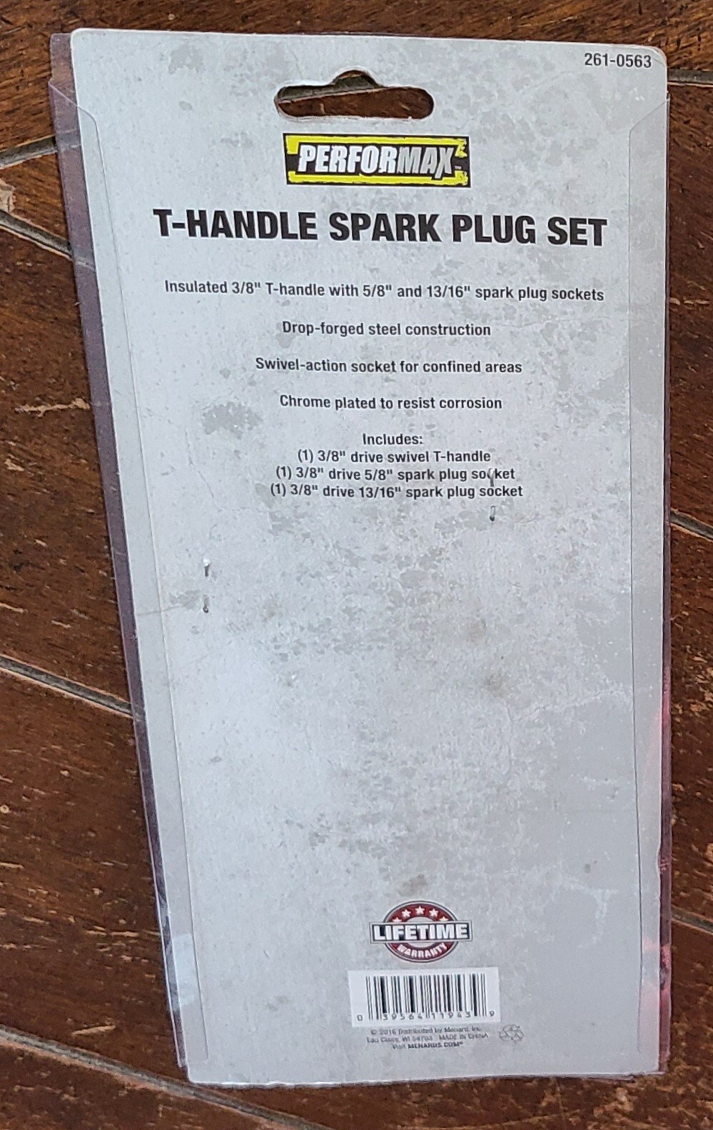 Performax Chrome Plated T-Handle Spark Plug Set w/Swivel Action – Item #261-0563