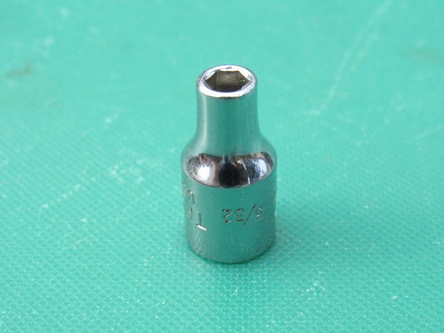 SNAP ON 5/32″ TM05 1/4″ DRIVE SAE 6 POINT SHALLOW UNDERLINE SOCKET TM 05 5/32