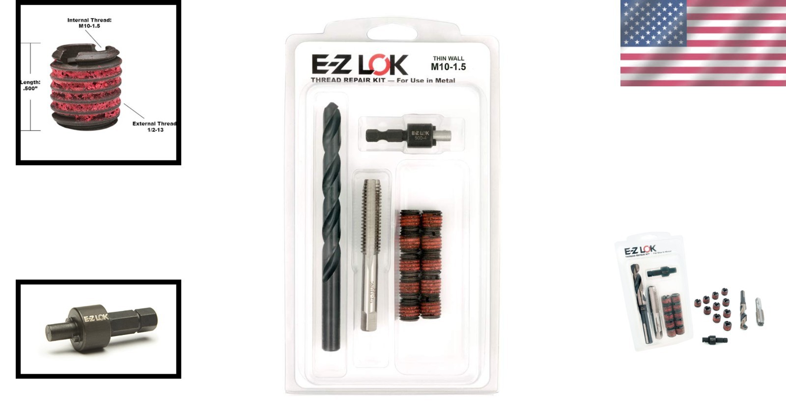 Reinforce Tapped Holes with Steel Thread Inserts