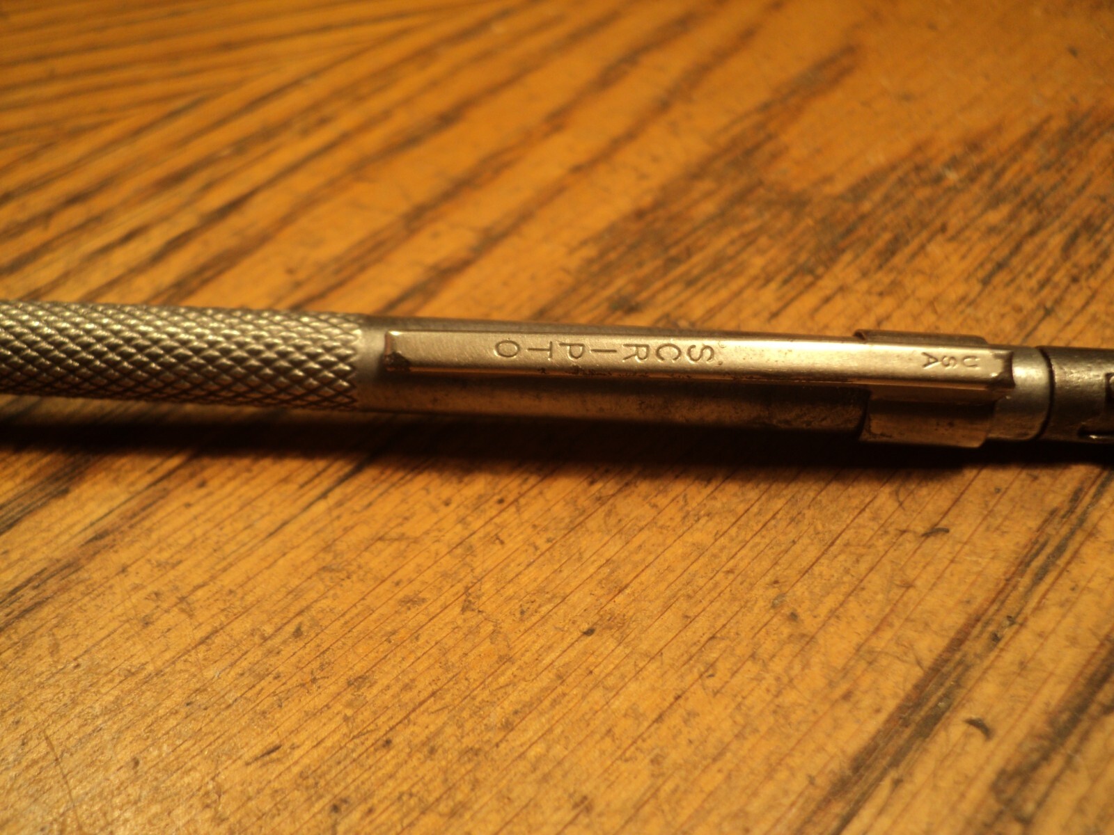 Vintage Pocket Screw Starter w/ Magnetic Tip Tool w/ Scripto Pocket Clip 5-5/8″