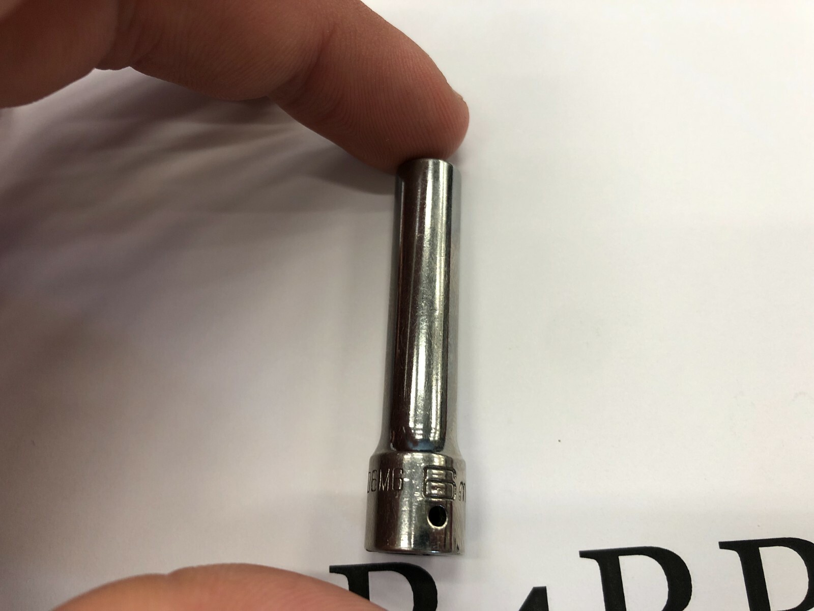 Matco Tools 1/4″ Drive 6mm Metric Deep 6 Point Deep Chrome Socket AD6M6