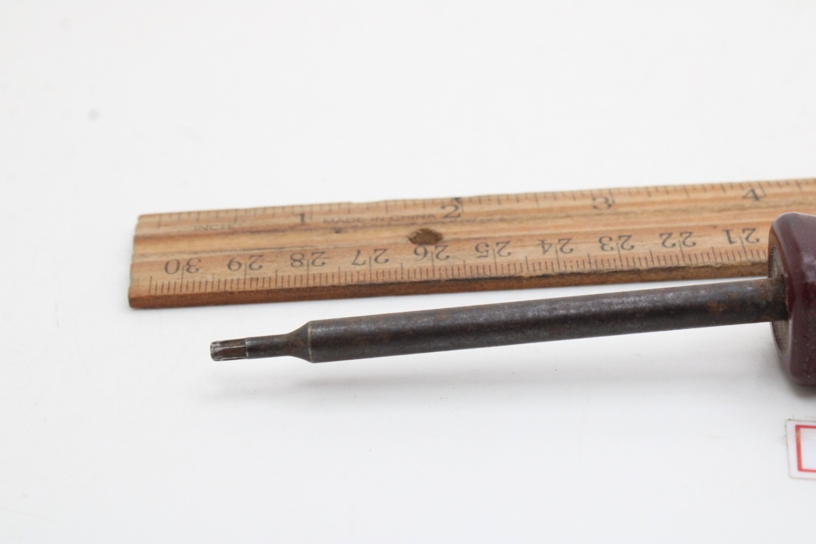 Matco Tools SDM T15 Torx 3″ Driver Burgundy Hard Handle USA