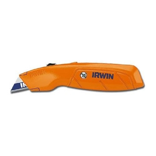 IRWIN 2082300 Hi-Visibility Retractable Utility Knife, 6.5 Inch