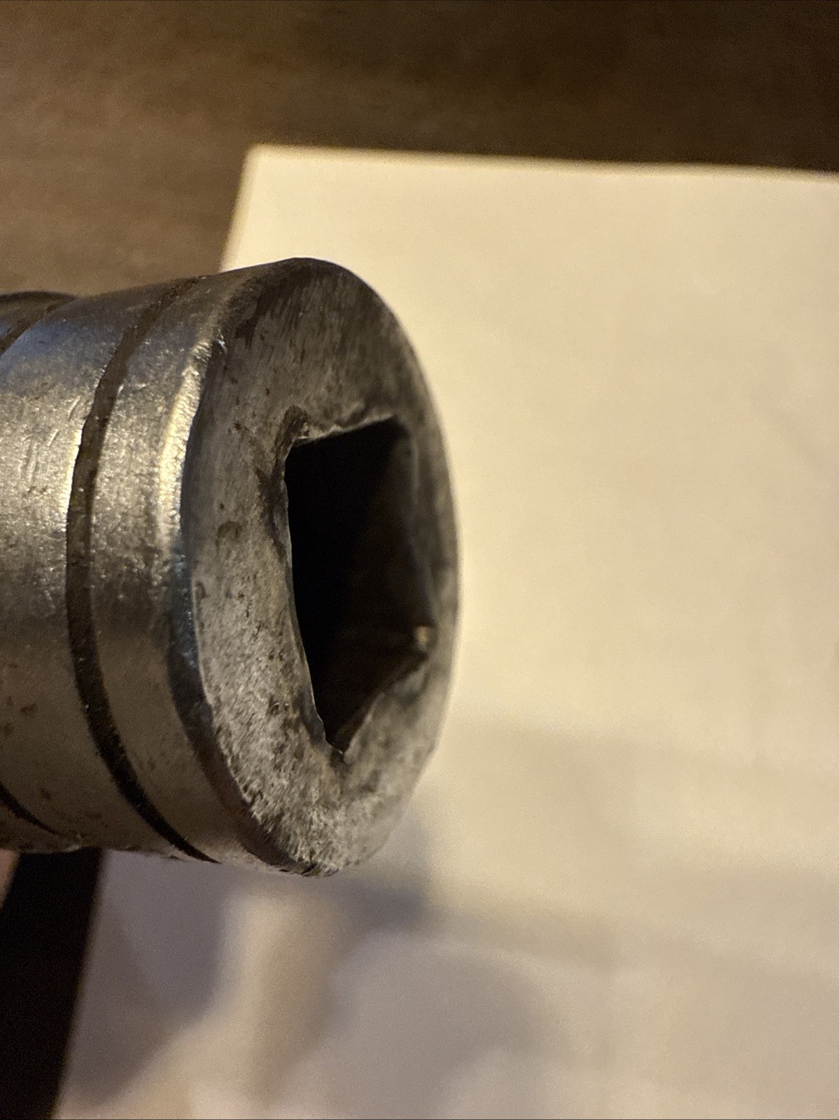 Snap On 7/8” Deep 1/2” Drive Socket 6 Point Chrome TS281 USA
