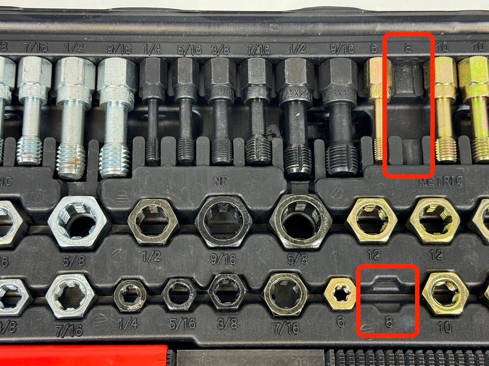 EverTough 67080 Thread Restoring File, Tap, and Die Kit / For Restoring Threads