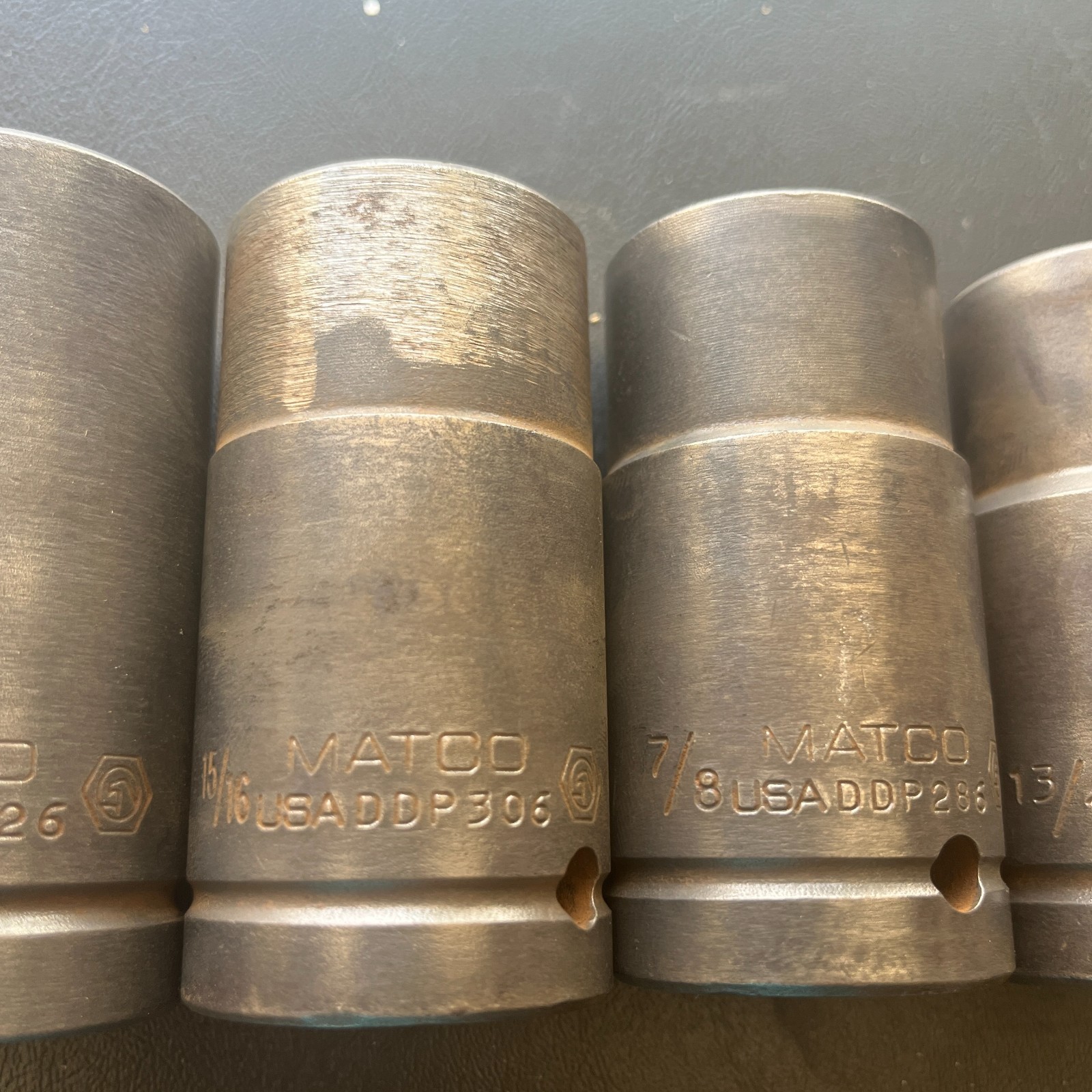Matco 3/4″- 1-1/16″ Deep Impact Socket 6 Point 3/4″ Drive DDP246-346 – 6pc