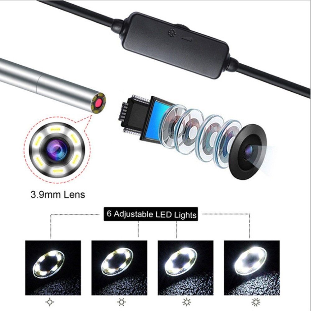 Sleek Design Industrial Inspection Camera Compatible with Multiple Devices