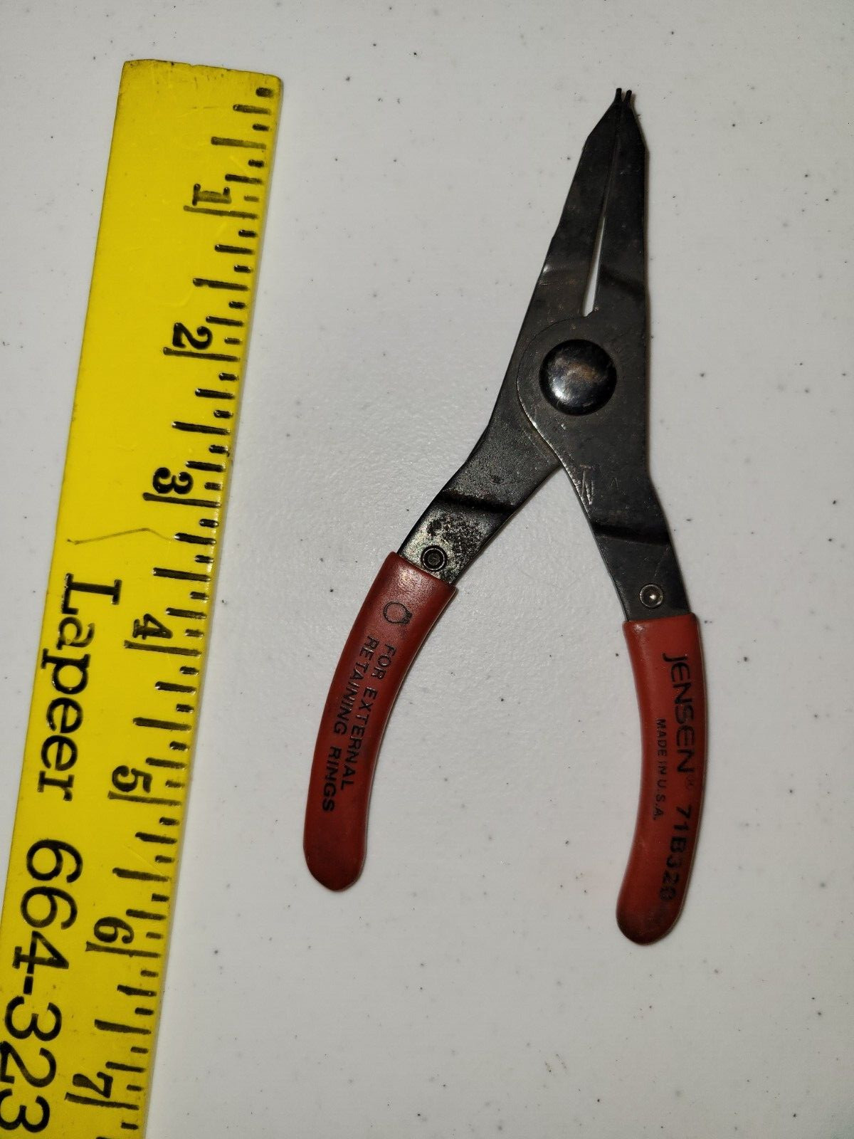 JENSEN USA 71B320 External Retaining Ring Pliers Vintage