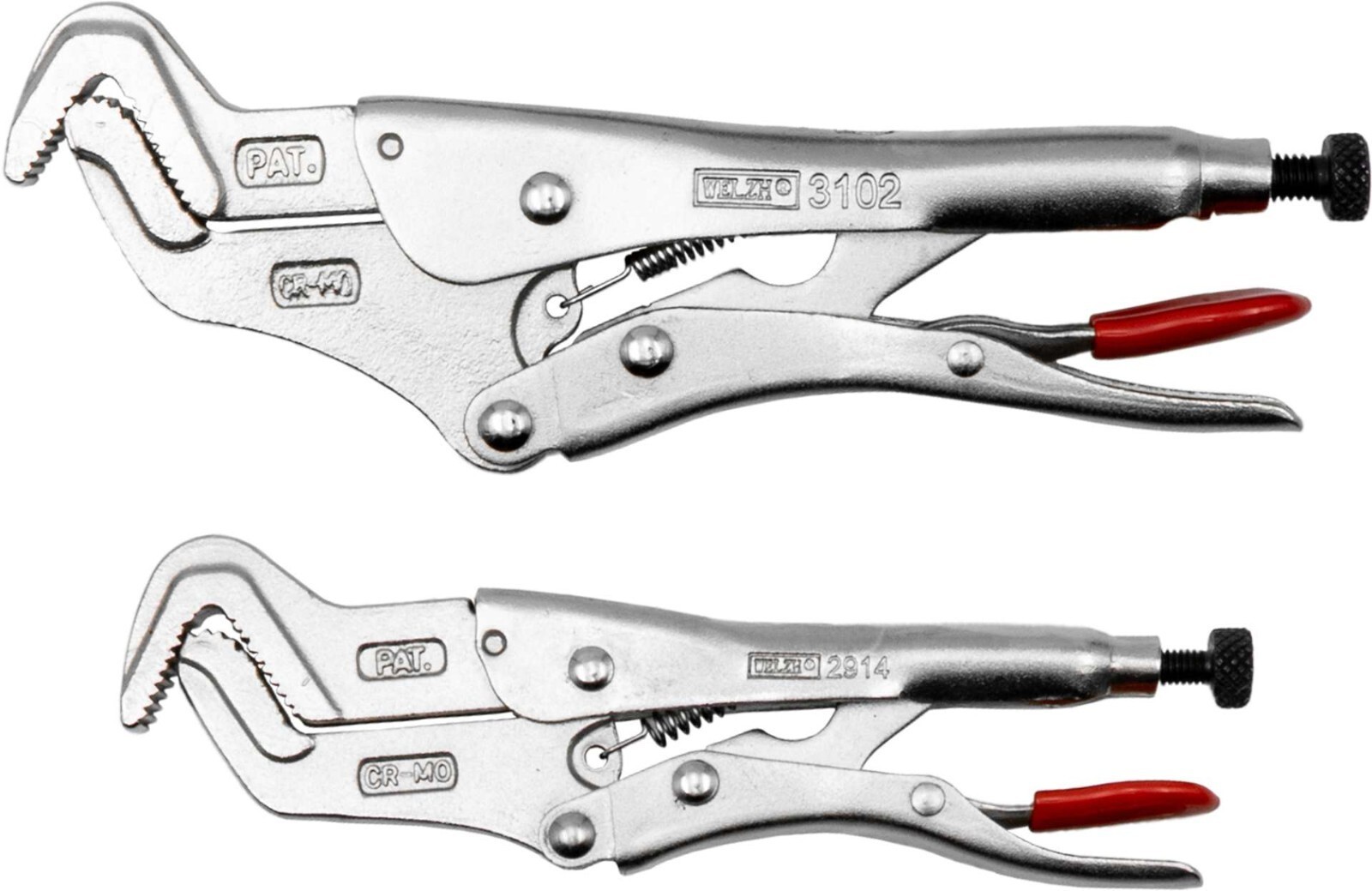 Welzh Werkzeug Parrot Nose Locking Pliers Set 7 and 9 Inch 3261-WW