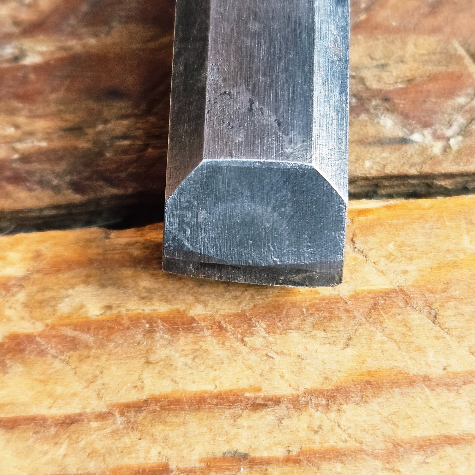 Vintage Sandvik 1/2 In Tip Woodworking Wood Chisel Beveled Swedish Steel 1/4”