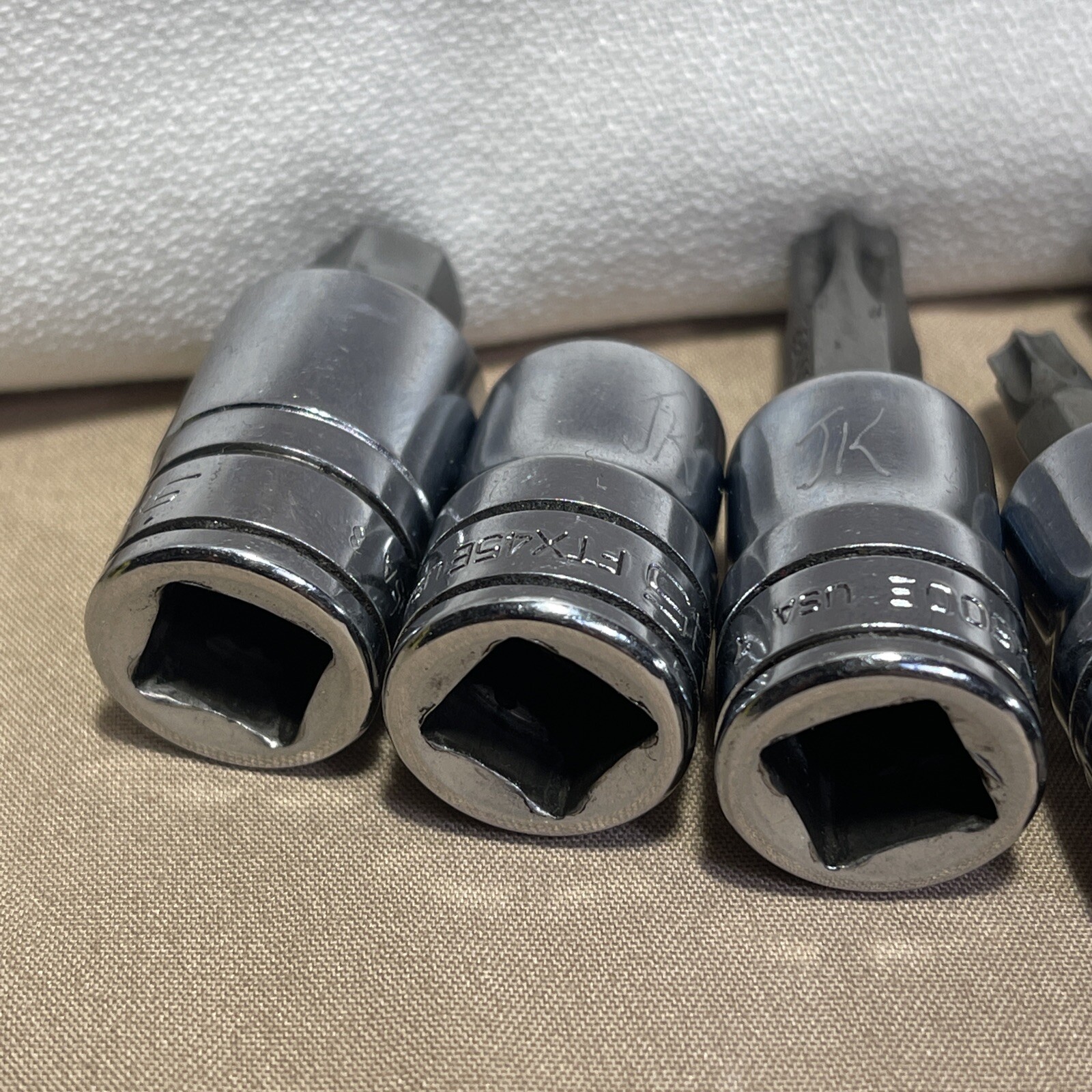 Snap-on Tools USA 3/8″ Drive Torx Sockets LOT/8 Set