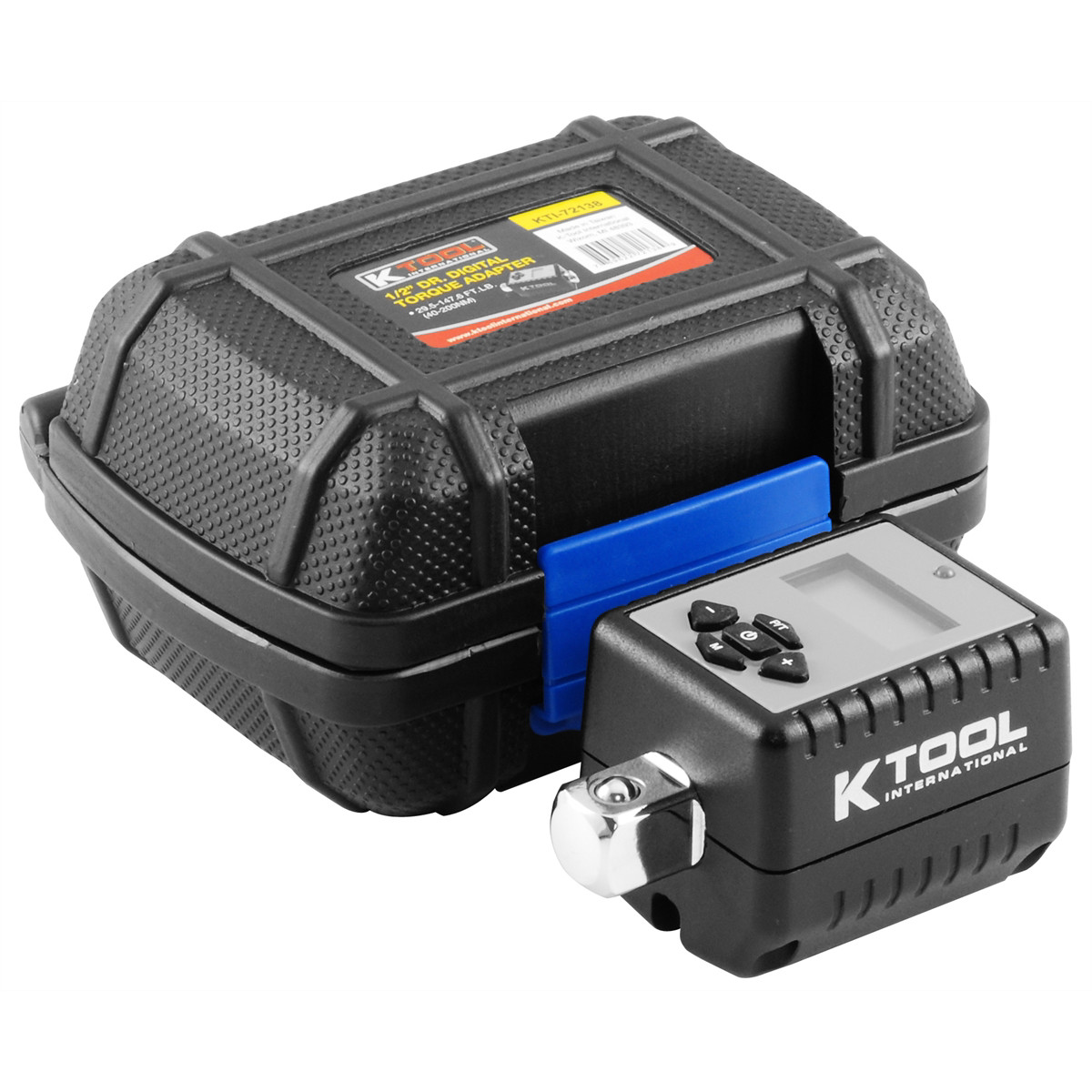 K Tool International 72138 Digital Torque Adapter 1/2 Drive 29.5 to 147.5 ft lbs