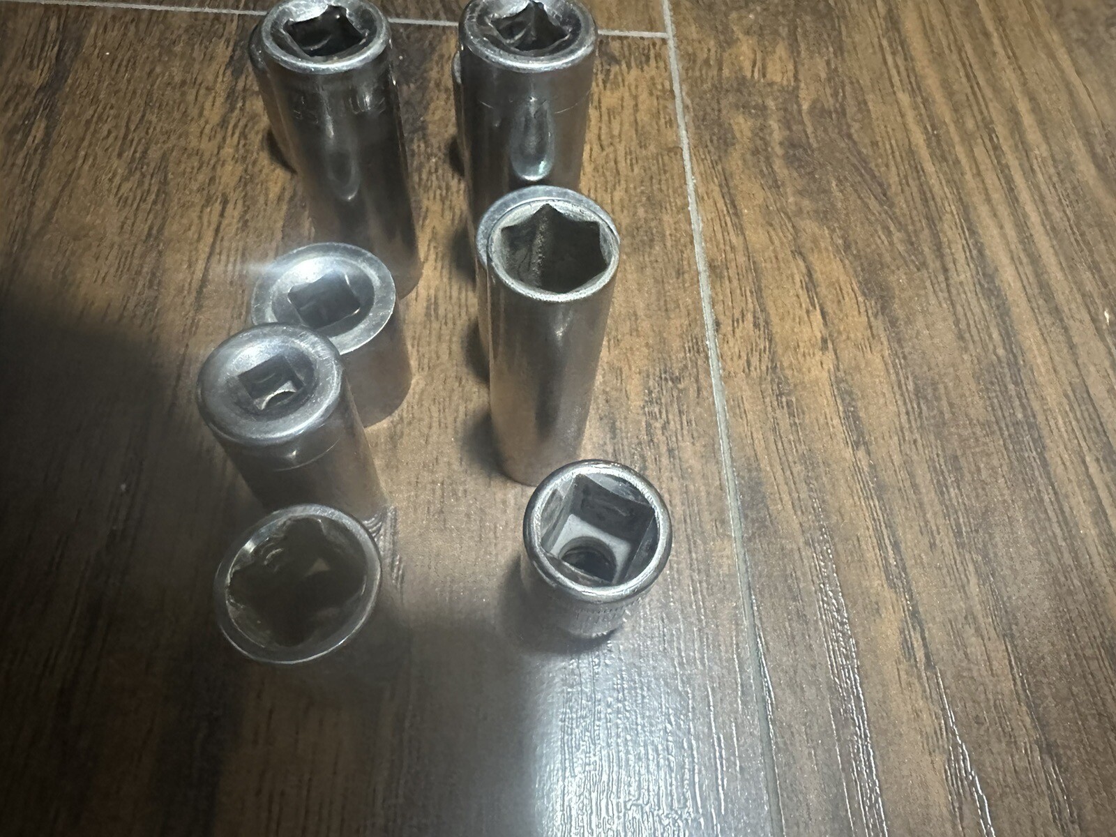 Craftsman USA assorted sockets total 10 vintage