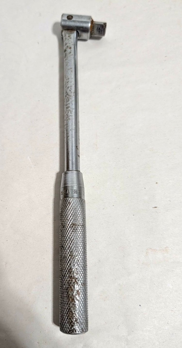 Vintage Cornwell 3/8″ Breaker Bar ~ HF-29 ~ 10″ ~ Flex Head ~ FREE SHIPPING