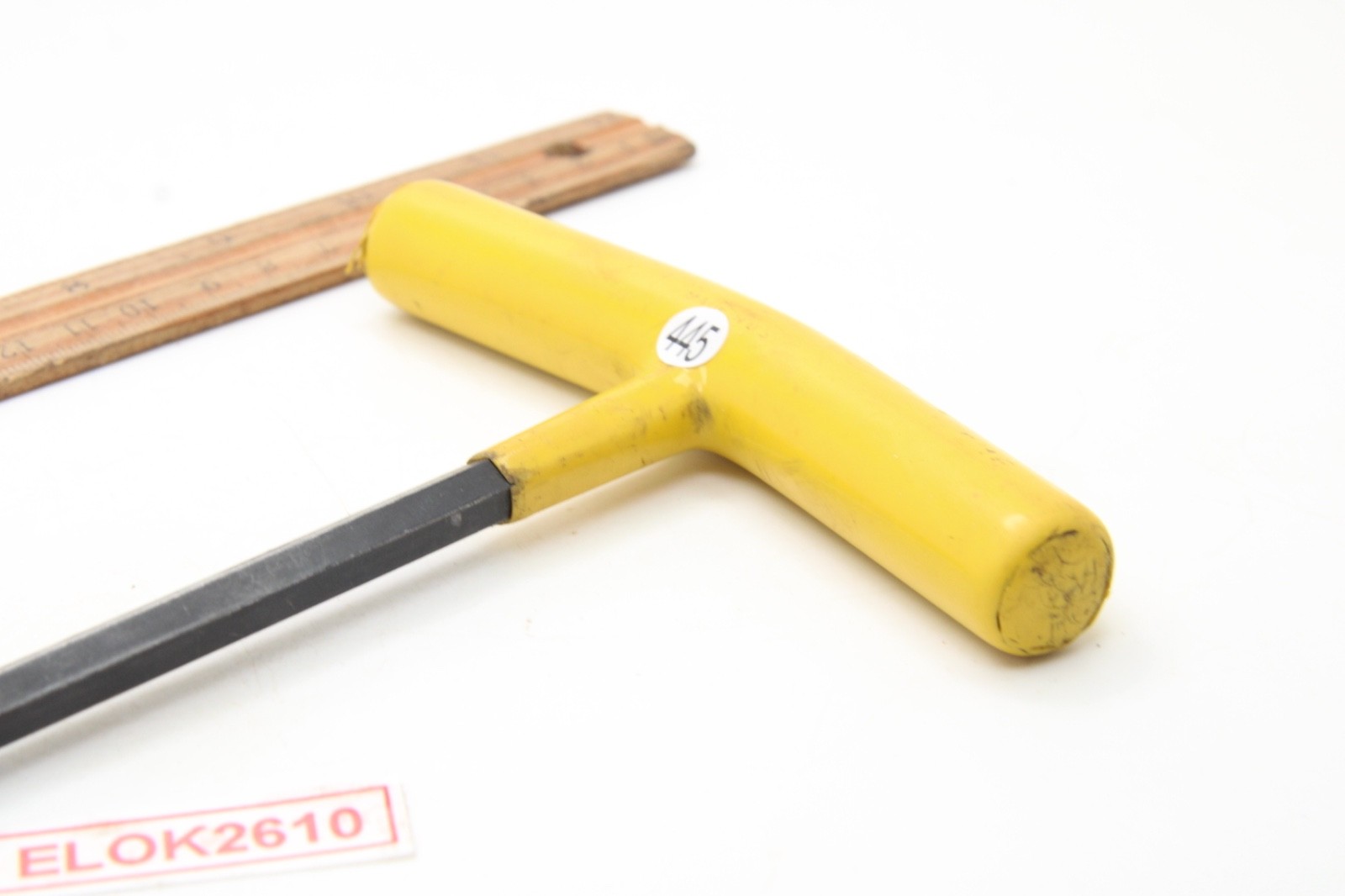 Bondhus 13113 5/16″ SAE Ball End Hex T-Handle 11.25″ Length Yellow Soft Grip USA