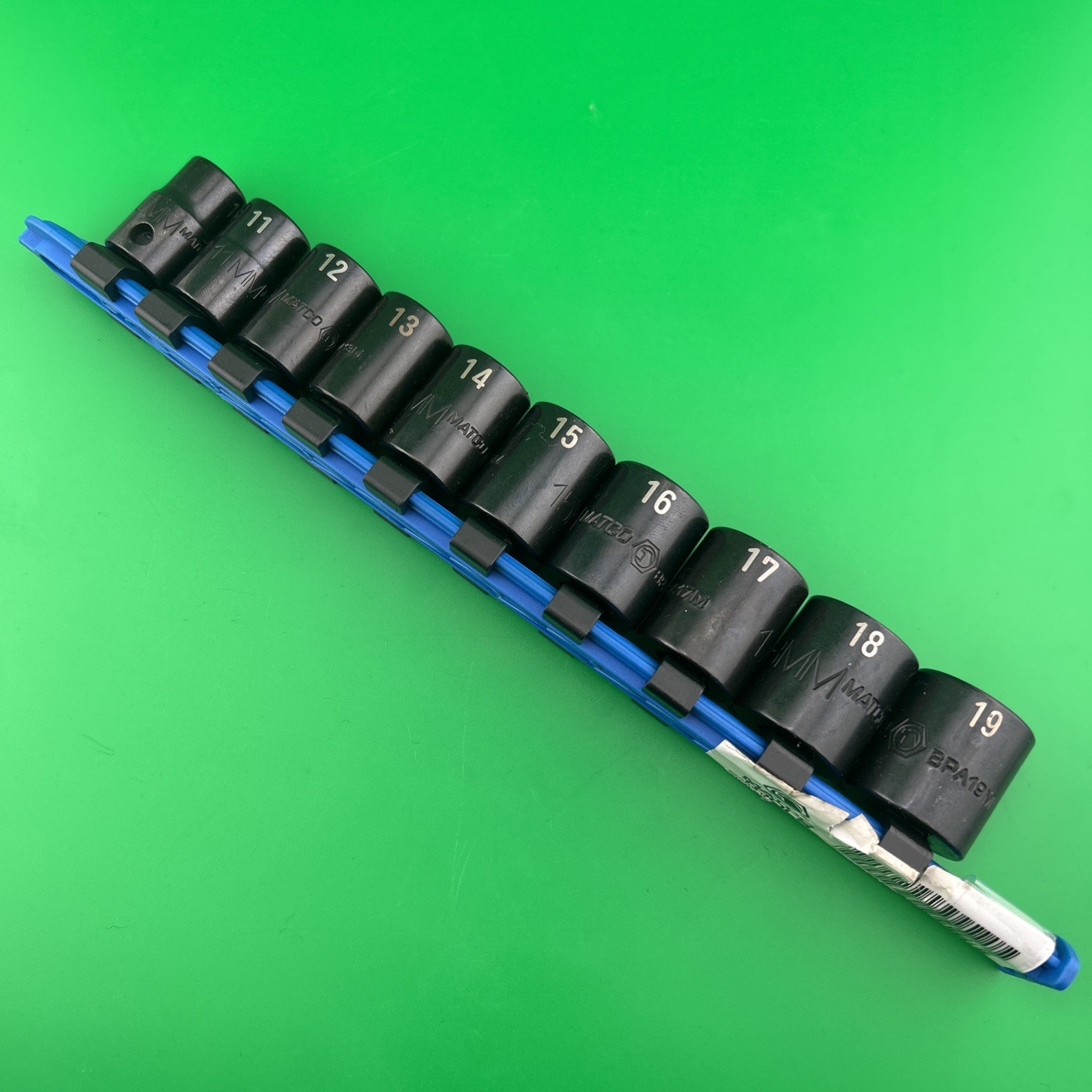 🔥BRAND NEW🔥Matco Sbpma10r 10pc Pro Non-Slip Impact Socket Set