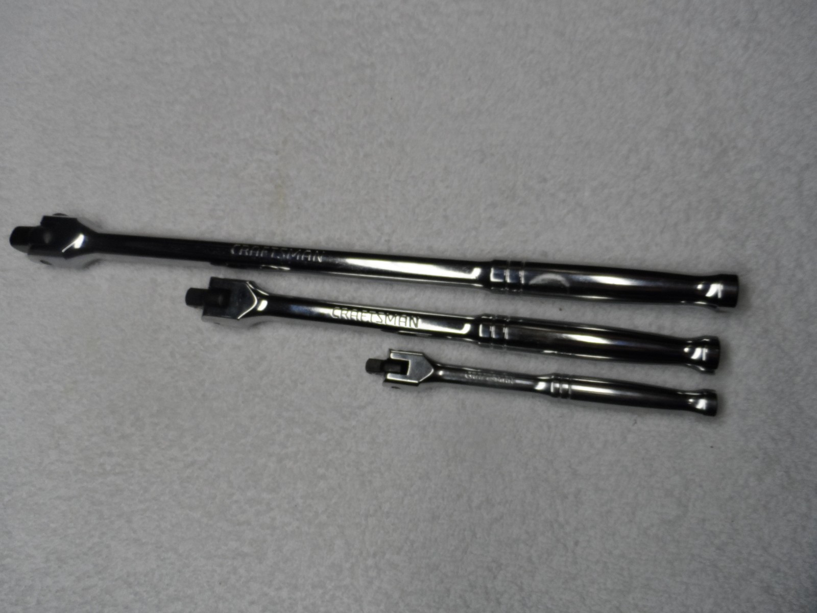Craftsman 1/4″ 3/8″ 1/2″ Drive Polish Breaker Bar Set – Part # 11210/28269/29439