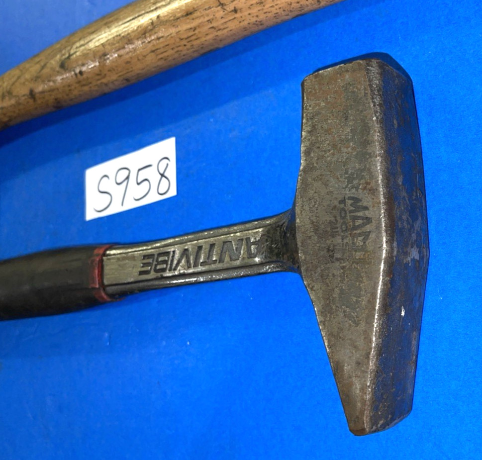 MAC TOOLS 2 PIECE ANTI-VIBE BLACKSMITH & BALL PEEN HAMMERS 48OZ FREE SHIP IN US