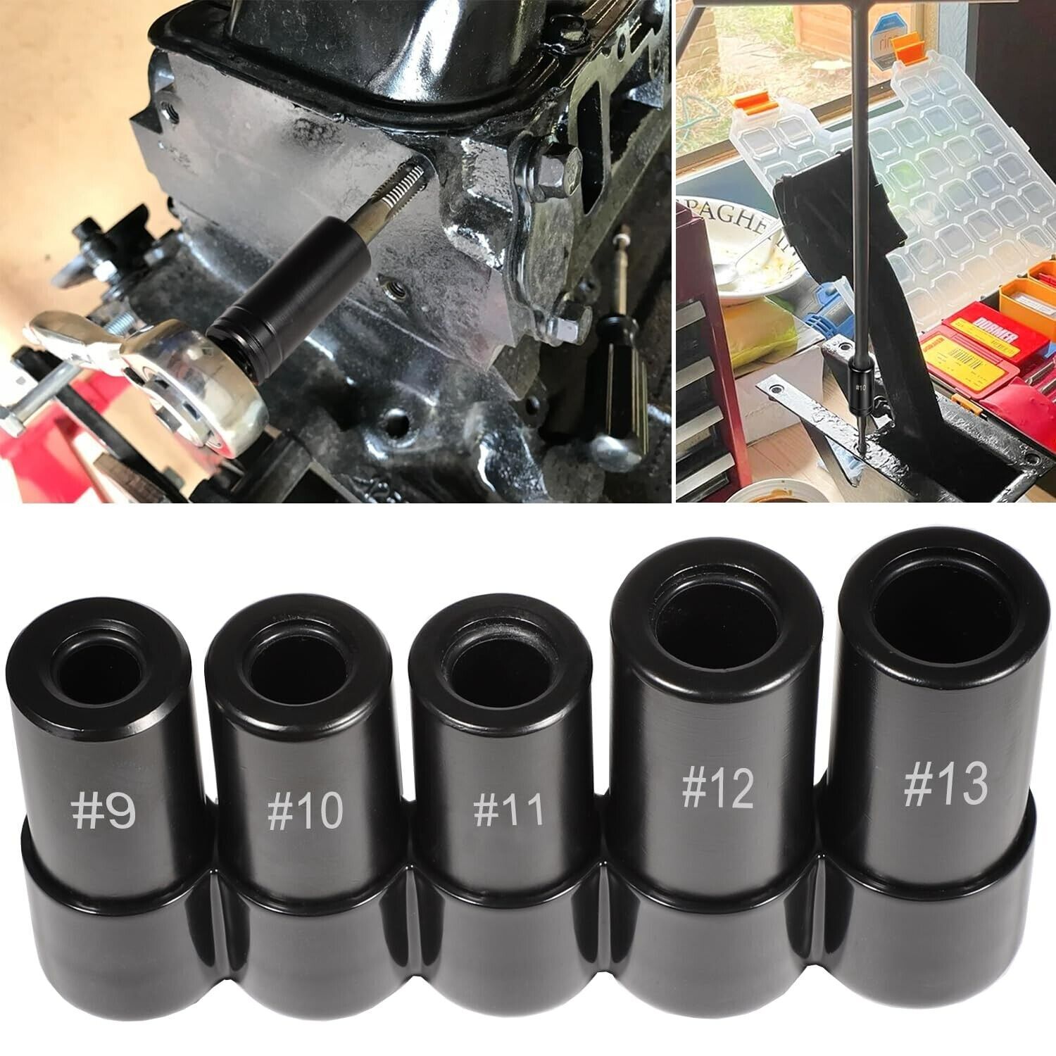 71670 Large Tap Socket Set Fit 5/8″, 11/16″, 3/4″, 7/8″ & 1″ (16mm-25mm) Taps
