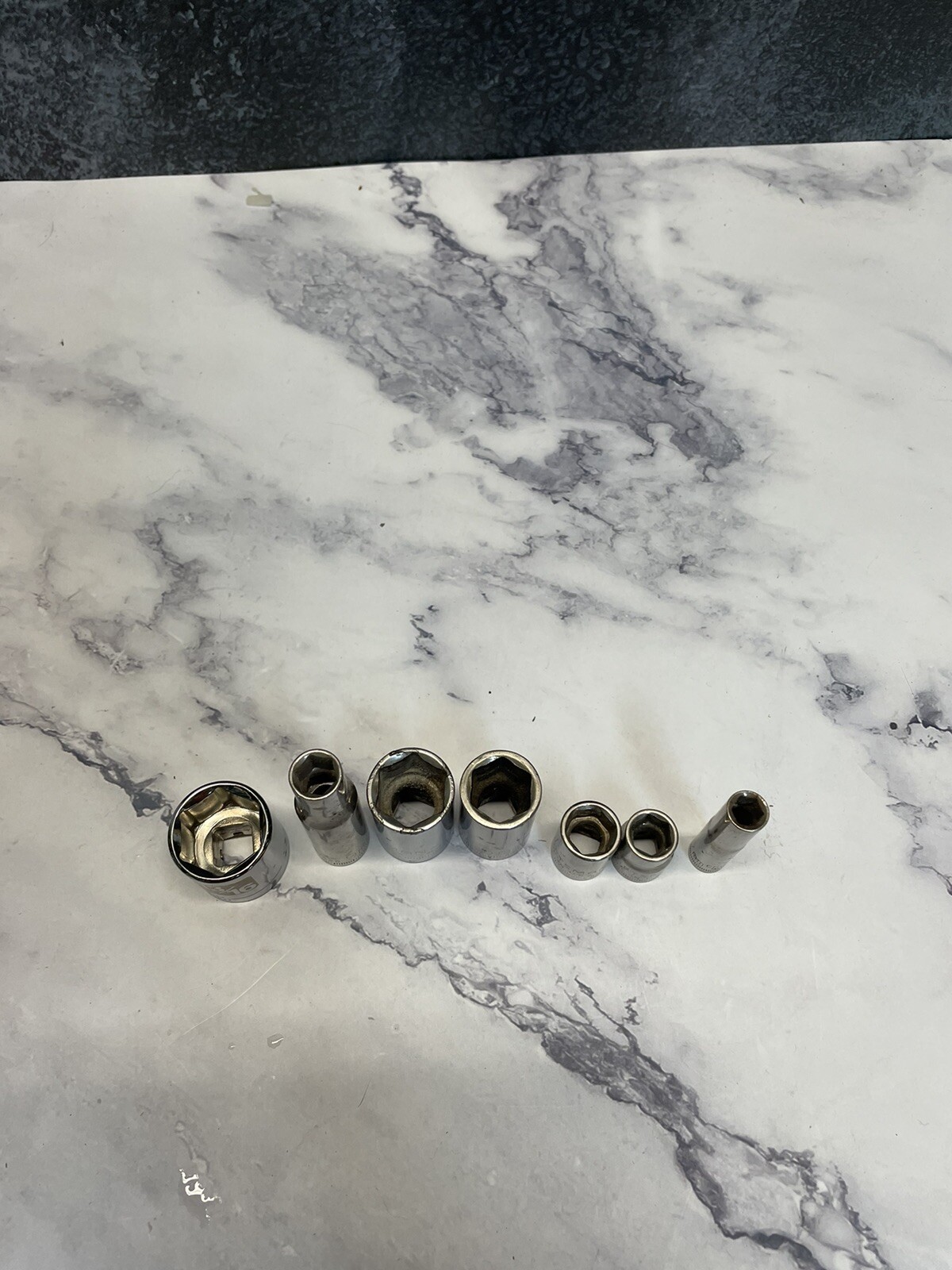 Craftsman Socket Lot Of 7 PCs