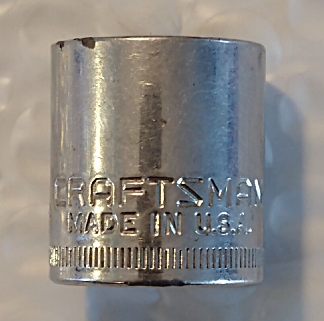 CRAFTSMAN TOOLS V 44307, 3/8″ DRIVE, 17MM. SOCKET, SHALLOW, 12 POINT *USA*