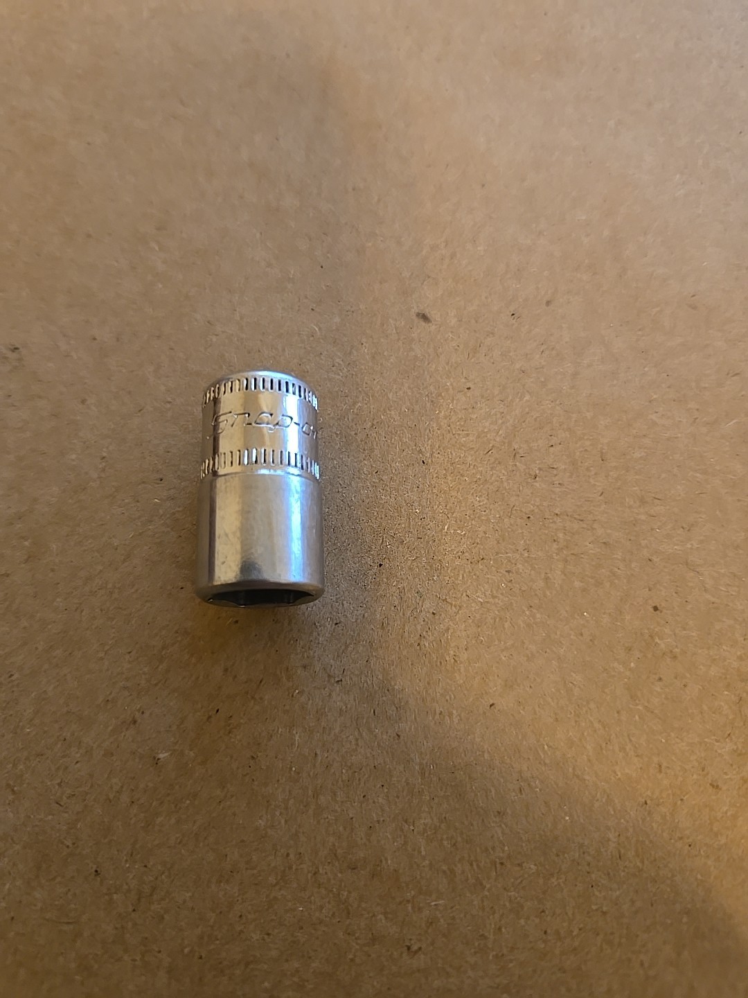 Snap On 1/4″ Drive 9MM 6PT Metric Shallow Chrome Socket TMM9