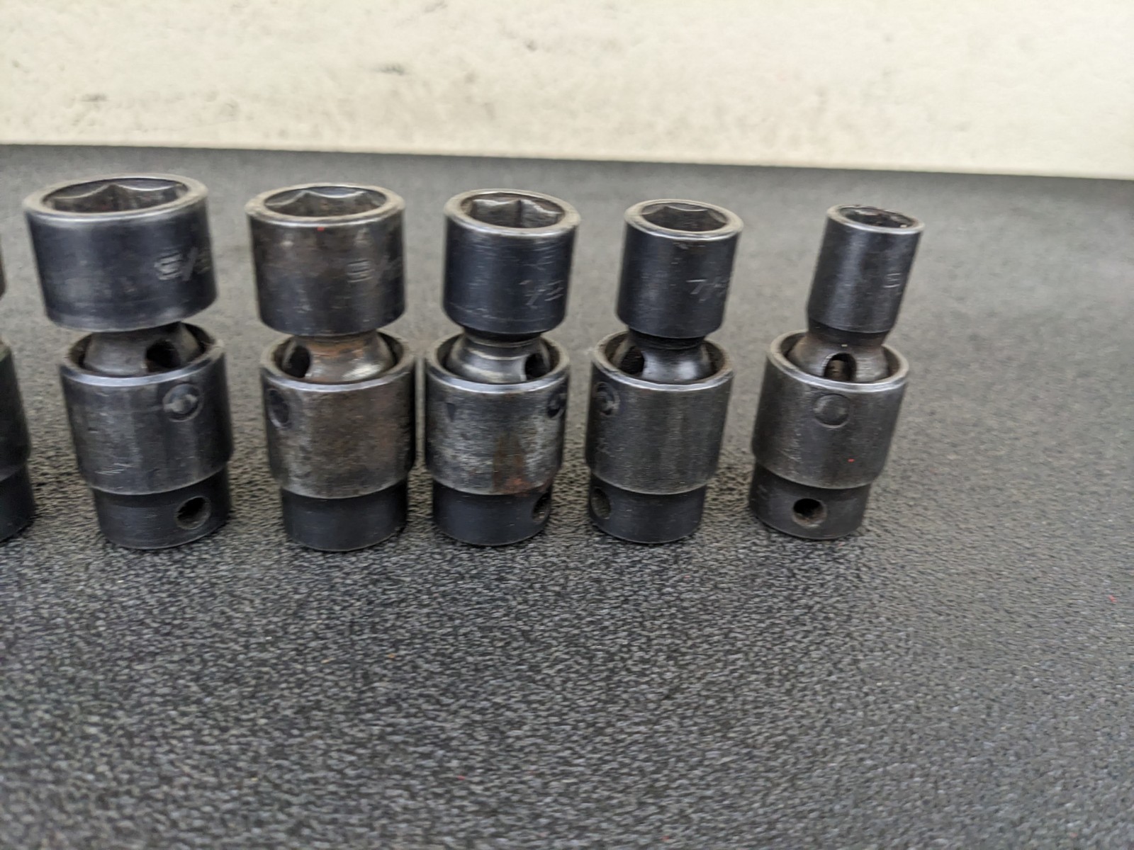 #bp329 Matco Tools USA 3/8″ drive Impact Swivel Socket Set 3/8 – 3/4 SAE BUP