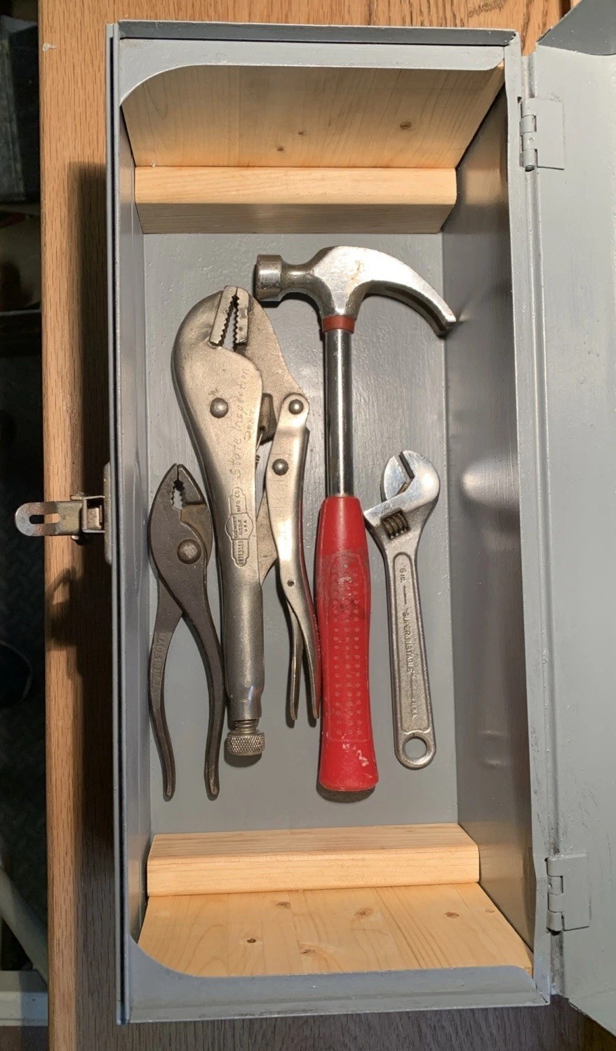88 Piece Tool Set In Steel Toolbox For Home, Car, and General Use