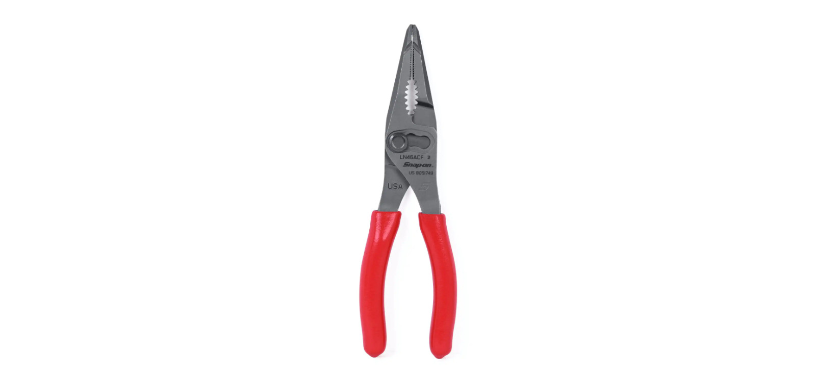 💥 NEW LN46ACF 7″ Snap-On Pliers Fuse Pulling 3 position Long Nose Slip Joint