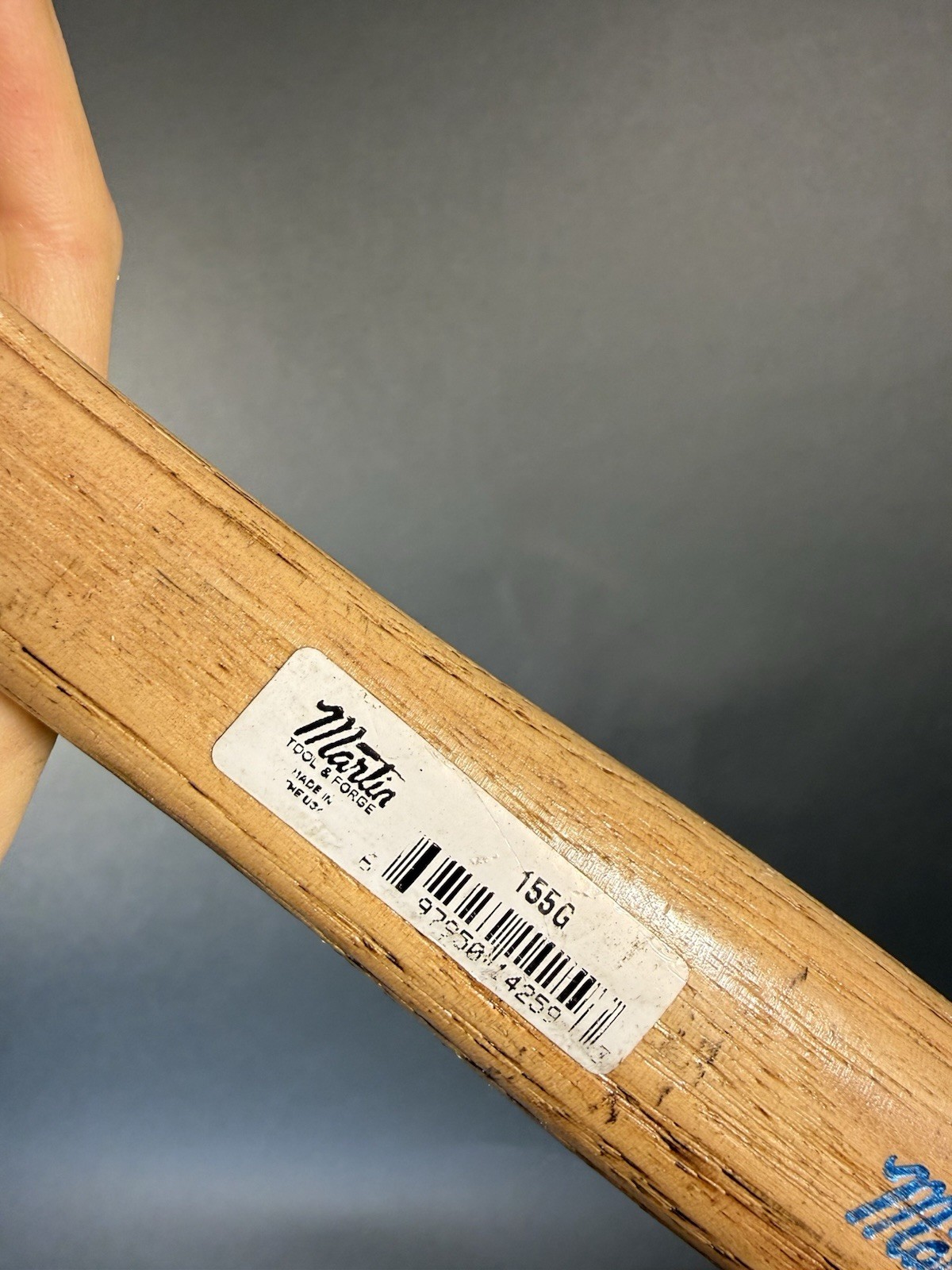 Martin Tools 155G Fender Bumper with Hickory Handle. Brand New.