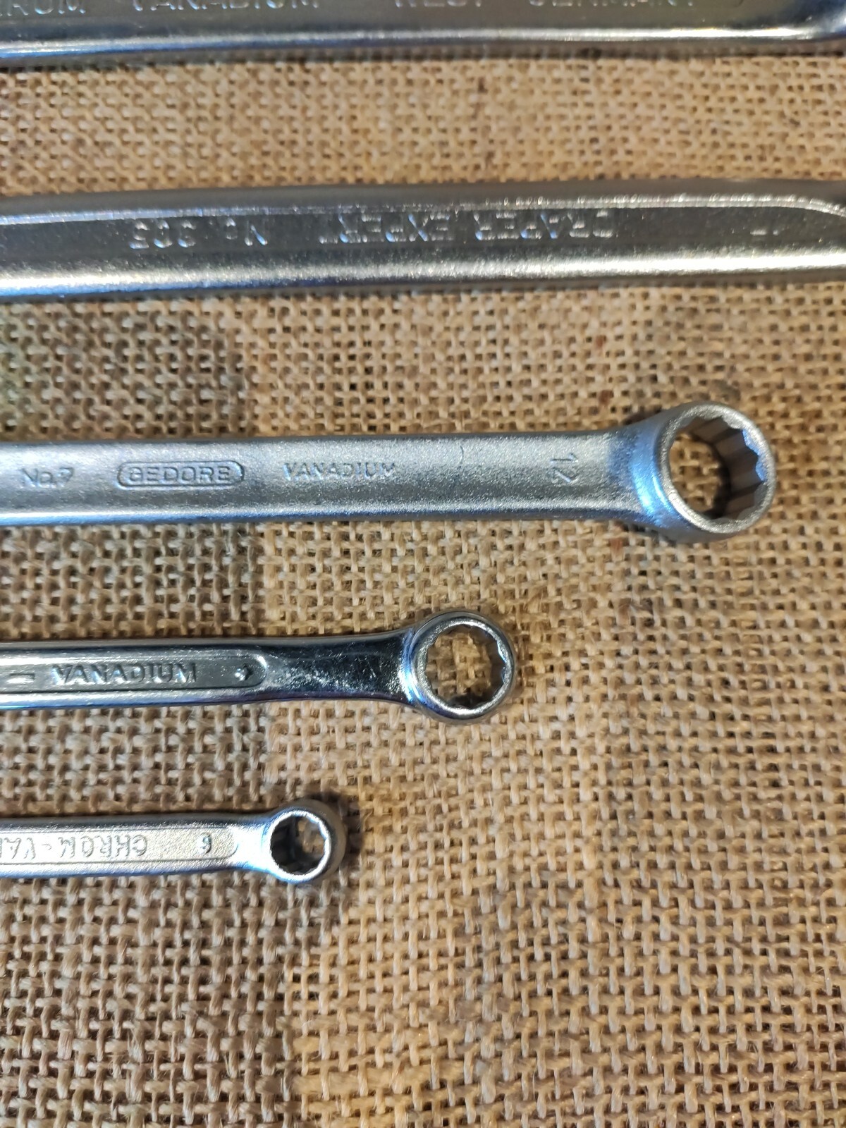 Gedore Saltus Metric Spanners Garage Bike Car Motorcycle Mechanics German Tools