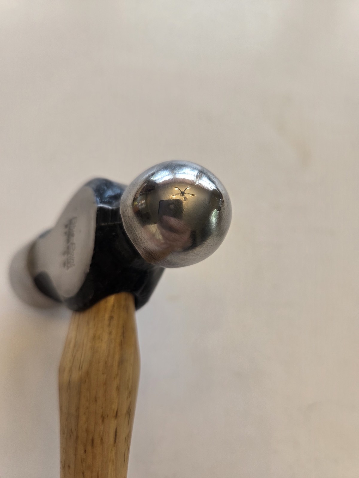 Vintage Blue Point Snap On BP8 8oz. Ball Peen Hammer MUST SEE Restored